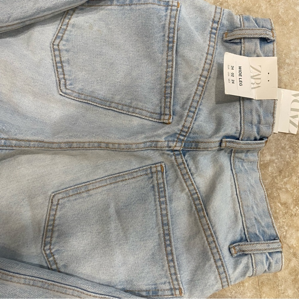 Zara High waisted denim